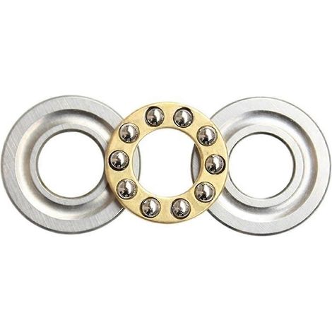 roulement à billes de butée F816 F819 F822 F920 F1018 F1221 (Couleur : F1020M 10x20x7mm) (1/4)