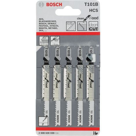 BOSCH-A 5 LAME T 101 B P/SEGHETTO ALTERNATIVO