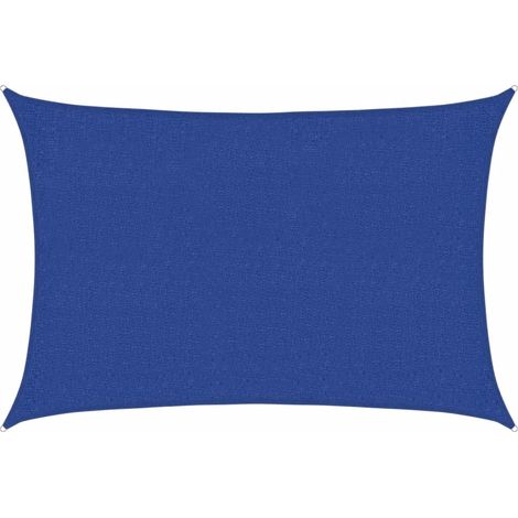 Vela Parasole  Telo Ombra  Parasole a Vela 160 g/m² Blu 2x3 m in HDPE (1/5)
