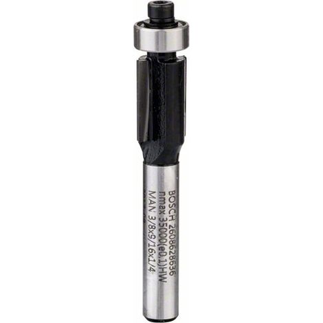 Bosch Bündigfräser 1/4, D1 9,5 mm, L 14,3 mm, G 56 mm (1/5)