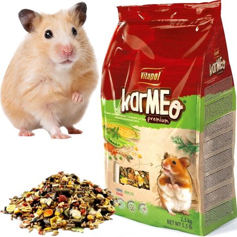 Hamsterfutter, Vitapol Karmeo Premium Alleinfuttermittel 2,5 kg