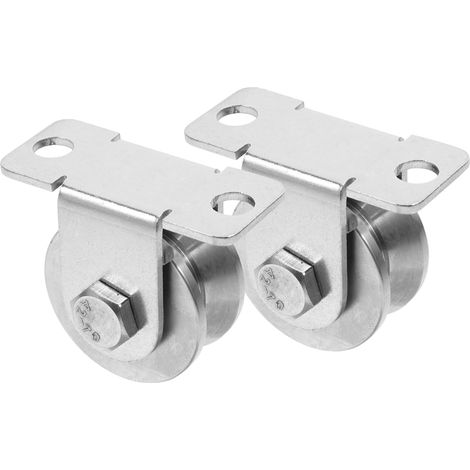 Stück V Nut Rollen Türrollen Spannrolle Rollen Seilrollen