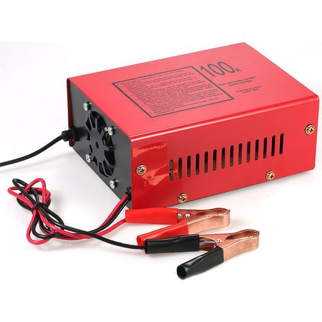 Chargeur de batterie intelligent 6V/12V avec pinces et câble pour voiture et moto (1/5)
