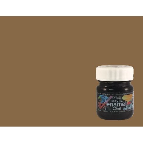 Polyvine - Acrylic Enamel Paint - 20ml - Leather