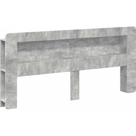Testiera  Testata del letto Grigio Cemento Legno ingegnerizzato (1/5)