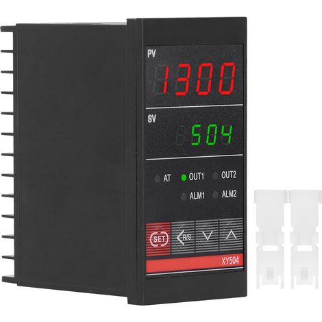 Contrôleur de température PID Intelligent, relais de refroidissement et de chauffage industriel XY504 100-240VAC (1/5)