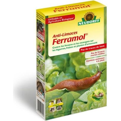 Esca per lumache Neudorff Ferramol resistente alla pioggia 1kg