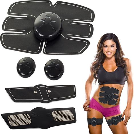 EMS-Muskelstimulator für Bauch-, Arm- und Beinmuskulatur - AquaForge