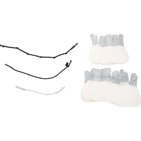60 autocollants liftants visage, ruban élastique haute tension, correcteur V ajustable pour menton double, cou et yeux (1/5)