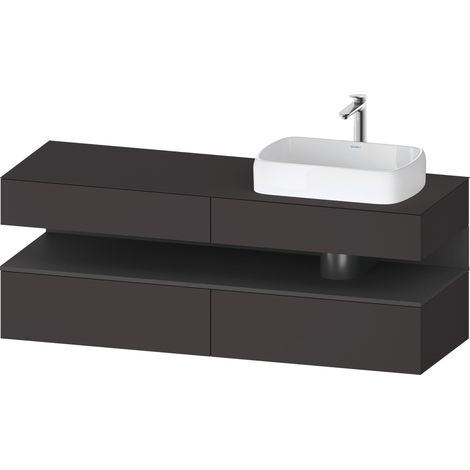 Duravit Collection One Meuble sous-vasque sur console, 2 tiroirs, (1/2)