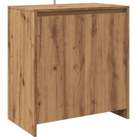Credenza cassettiera mobile contenitore organizer cucina soggiorno salotto artigianato 70 x 41 x 75 cm legno ingegnerizzato marrone 020030820