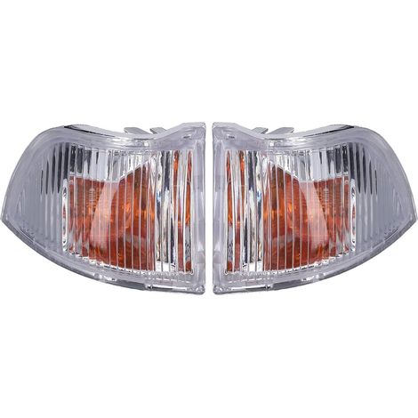 1 Pair of Door Mirror Indicator Lenses, Side Mirror Indicator Cover Replacement for Iveco Daily 2006-2012 (1/5)