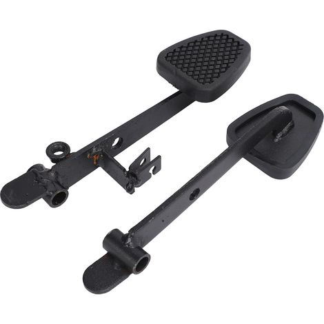 Pédale de frein d'accélérateur, accélérateur de gaz en caoutchouc et métal Durable pour ATV Go Kart Quad Pit Dirt Bike UTV