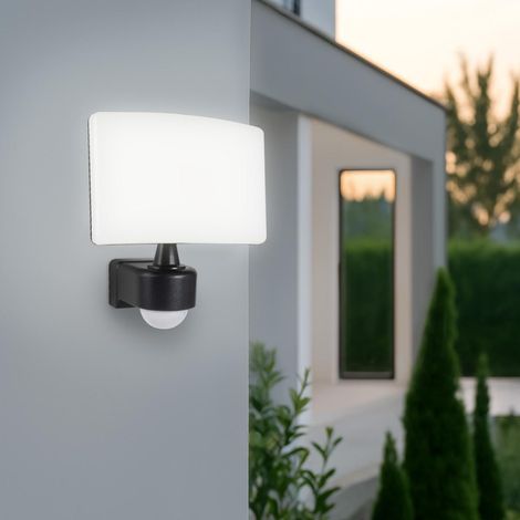 LED Außenstrahler 30W 4000K anthrazit mit Bewegungsmelder (1/5)