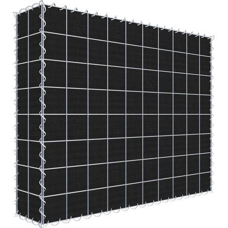 Gabiondeco - Gabion a végétaliser avec toile non-tissée 100 cm x 80 cm x 20 cm (L x H x P). maille 10 cm x 10 cm. spirale - Made in Germany (1/3)