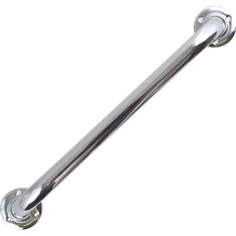 Barra soporte Acero 40cm Cromo MSV