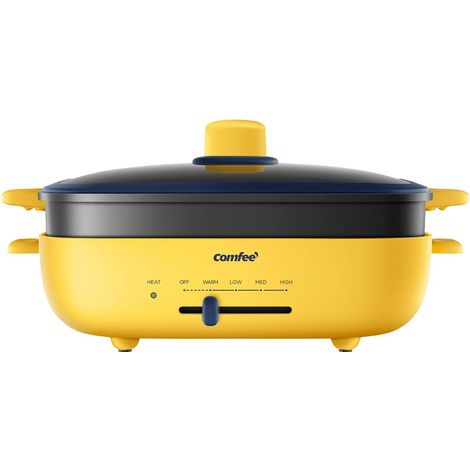 Comfeè MC-DH3020A2 Multi-Kocher 1300 W Schwarz, Gelb