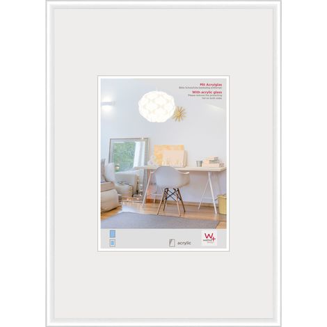 New Lifestyle Kst.Rahmen Kunstglas 020X030 WEISS (1/4)