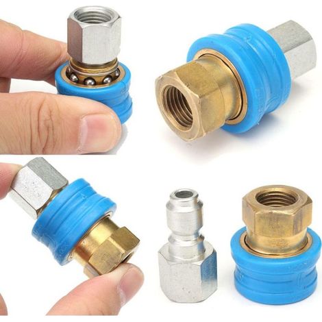1/4" FX 11,6 mm Schnellkupplungs-Luftschlauch-Kompressorschlauchanschluss (1/5)