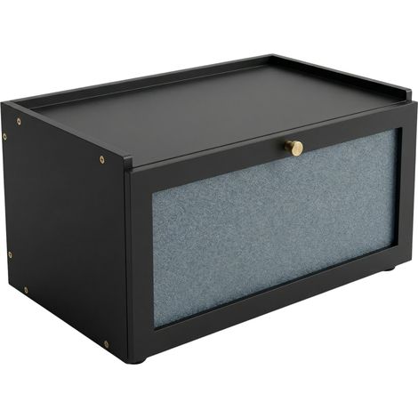 Bambus Brotkasten VITRINE, 25 x 40 x 21,5 cm (1/5)
