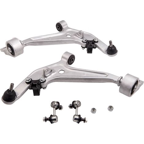 Anteriore L + R Pista Bracci di Controllo & Droplink Kit for Nissan X-Trail T30 (1/5)