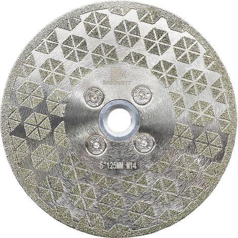 Diamantscheibe 125mm M14 Trennscheibe Fliesen Keramik 1 125mm(Ledig ) (1/5)
