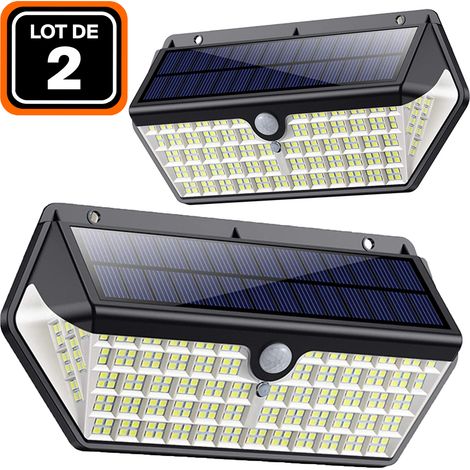 2ER-PACK SOLARFluter BEWEGUNGSMELDER 266 ST. LED 2500 LUMEN (1/5)