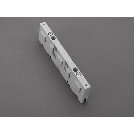 Wöhner Sammelschienenträger 3P+N+PE mit Endstück 01272