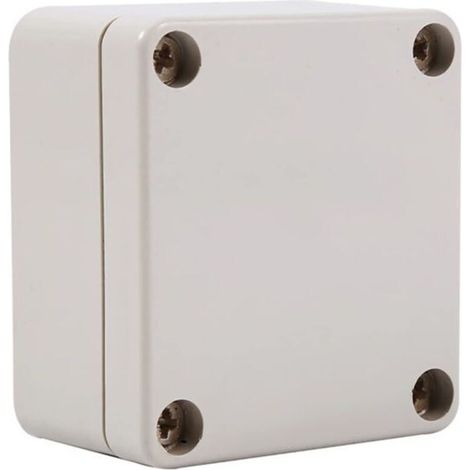 Junction Box, Junction Box, Waterproof Electrical Enclosure, IP65 ABS Project Enclosure, DIY Wiring Box, for Indoor and Outdoor Electrical Equipment (65 x 60 x 35 mm) (1/4)