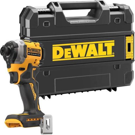 Dewalt – Visseuse à chocs 18V – Couple max 205 Nm – Moteur Brushless – Compacte pour zones confinées – Coffret T-STAK