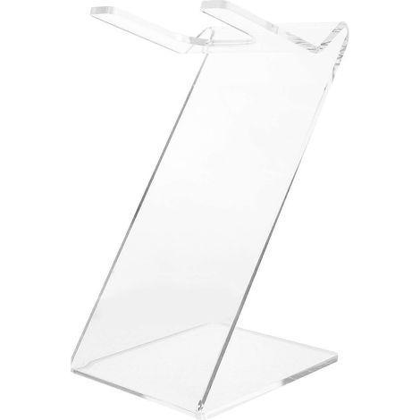 Support de sèche-cheveux de bureau, support en acrylique pour sèche-cheveux, rangement pour salle de bain d'hôtel.-22.50X12.40X10.00CM (1/4)