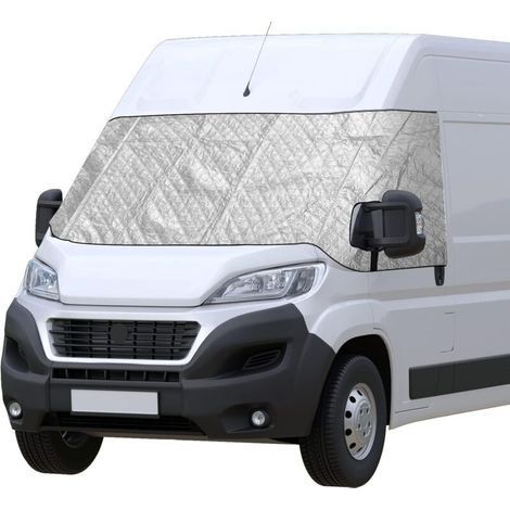 Pare-brise de voiture - couverture de neige de pare-brise - protection thermique anti-glace et protection contre la neige (1/4)