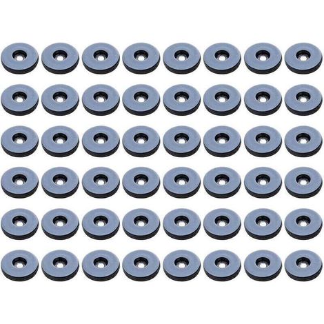 Patins Meubles, Lot von 48 Patins de Meubles Ronds en Teflon,Anti-Vibration Patins Glisseurs pour Meubles,(Ronde) - 19 mm (1/4)
