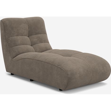 Platzsparendes modulares Samt-Sofa für Wohnzimmer Gardena - Braun (1/5)