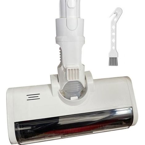 CEPILLO FRONTAL para aspiradora Xiaomi K10/G10 Xiaomi 1C/Dream V8/V9B/V9P/V11/G9. Cabezal de cepillo de limpieza eléctrico para suelos con luz LED (La distancia interior de la interfaz es de 5,8 mm y  (1/4)