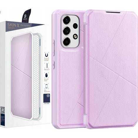 DUX Ducis Skin X Holster-Schutzhülle mit Klappmechanismus für Samsung Galaxy A73 Pink (1/5)