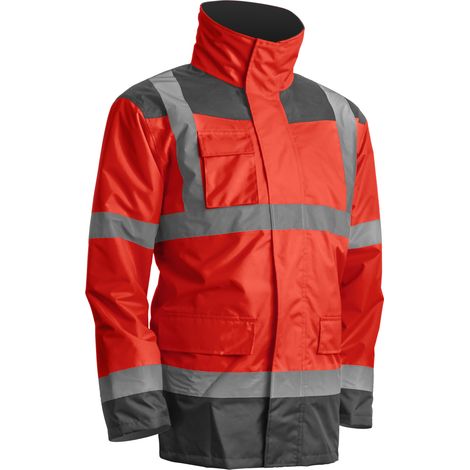 Parka 4 en 1 Coverguard Kanata Rouge / Gris XL (1/3)