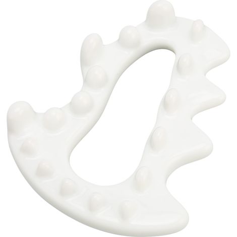 Gua Sha en Céramique pour Soin Visage et Corps, Anti-Capiton et Détoxifiant, Lissant et Anti-Électricité Statique (1/5)