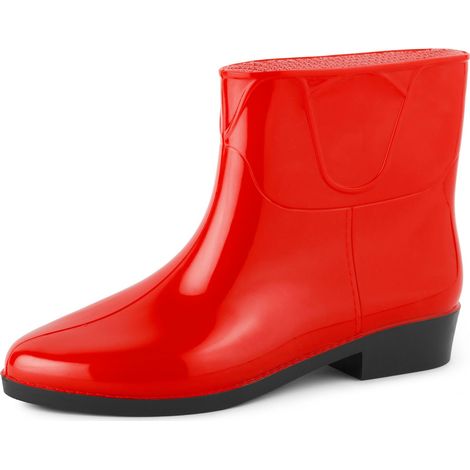 Ladeheid Damen Kurze Gummistiefel LAZT201801 (Rot, 40 EU)
