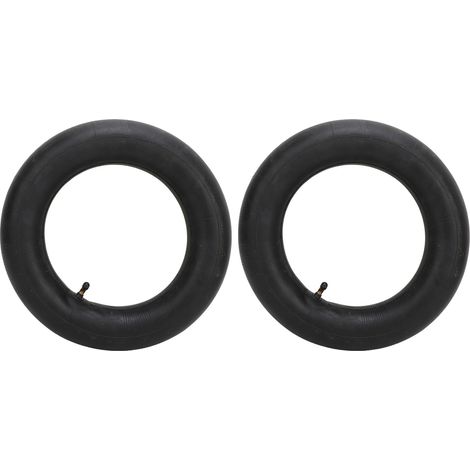 Ortviai 2 unités de chambres à air 3.00/3.25-8 en caoutchouc naturel renforcé, valve coudée TR87, pour brouettes, chariots et déneigeuses (1/5)