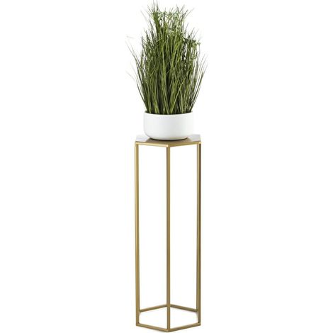 Expositor de flores de 70 cm, color dorado. (1/5)