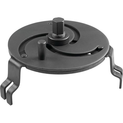 Clé à molette réglable pour Couvercle de Pompe à Carburant de Voiture avec 3 mâchoires 100 à 170 mm (1/4)