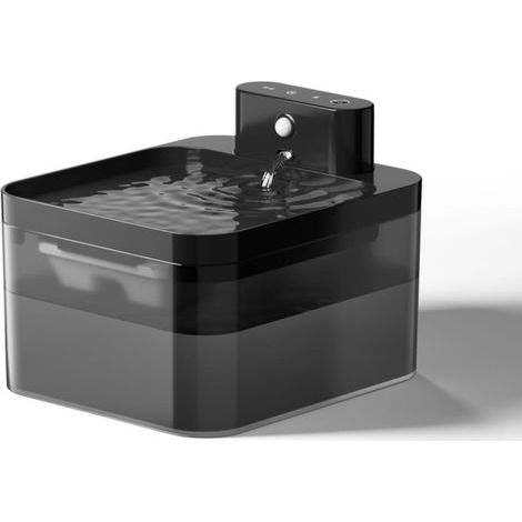 Kabelloser Katzenbrunnen, Katzenbrunnen mit Bewegungssensor, 2,2-Liter-Napf mit automatischer Funktion, batteriebetrieben, 2600-mAh-Akku (1/5)