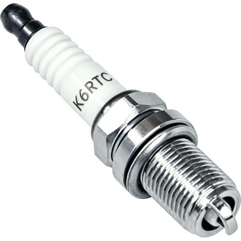 Bougie pour Champion RC12YC, B&S 491055, Torch K6RTC, Compatible avec Briggs et Stratton Tondeuse 450E - 875EX Séries OHV Moteurs Bougies pour Tondeuse à Gazon Pieces (1/5)