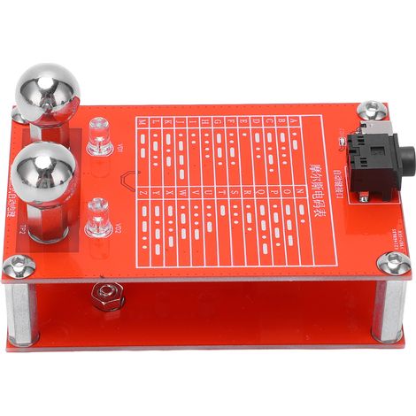 Automatic Telegraph Key Touch Sensitive CW Contact Key for Shortwave Radio 3.5mm Output Interface (1/5)