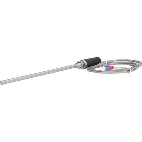 PT100-Thermoelementsonde, geschirmter Drahttemperatursensor, Messumformer -200-450°C WZPT-10 (1/5)
