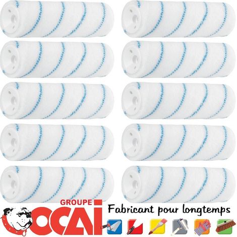 OCRYL13 boite de 10 pattes de lapins OCAI grande charge L.100 mm, Poils: 13 mm