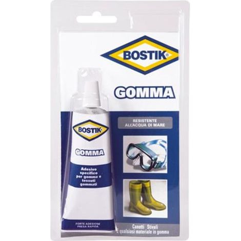 ADESIVO "GOMMA FLESSIBILE" BOSTIK 50GR.