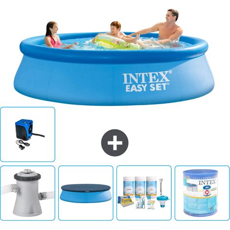 Intex Piscina Easy Set Rotonda - 305x76 cm - 8-pezzi  S30918 (1/5)