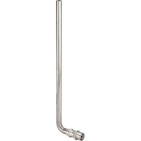 Viega Sanfix HK-Anschlussbogen mit SC-Contur P 2175.21P, 16x15x350mm, Rotguss (1/3)